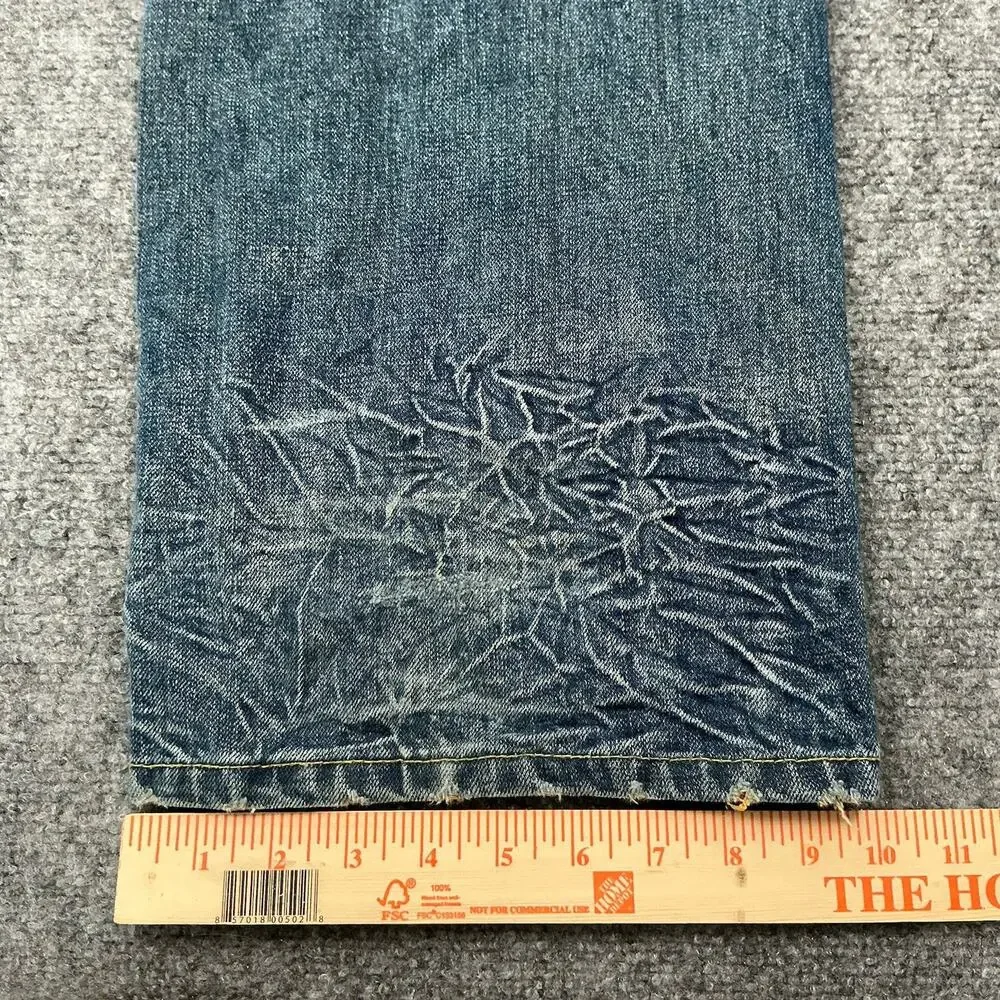 Akademiks Y2K Hip Hop Baggy Skate Denim Men’s Size 34